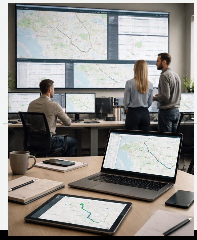 Трекинг грузов и Fleet Management, мониторинг автопарка в Арсеньеве