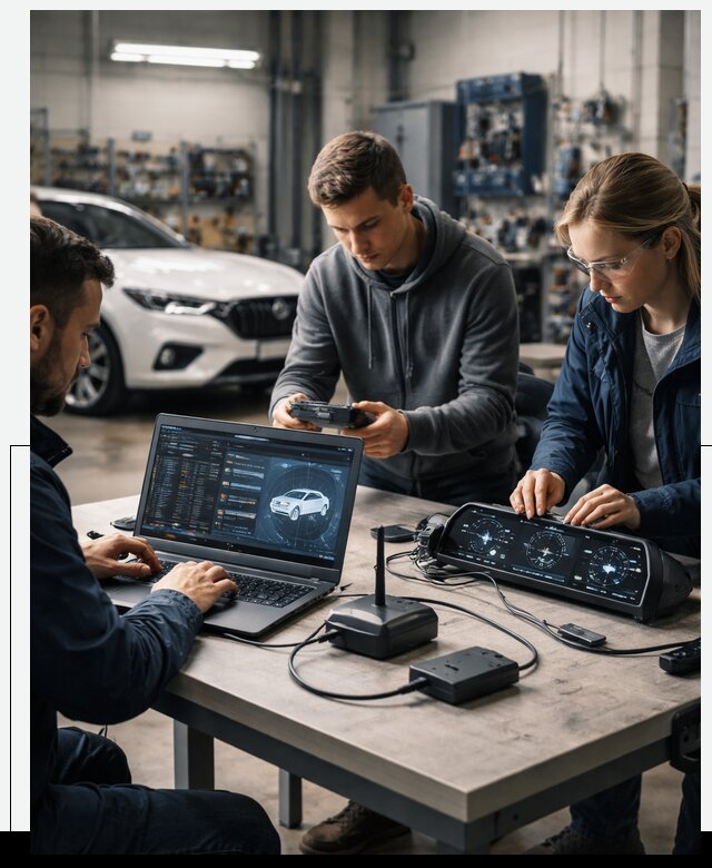 Разработка Connected Car и ПО для автопрома в Арсеньеве