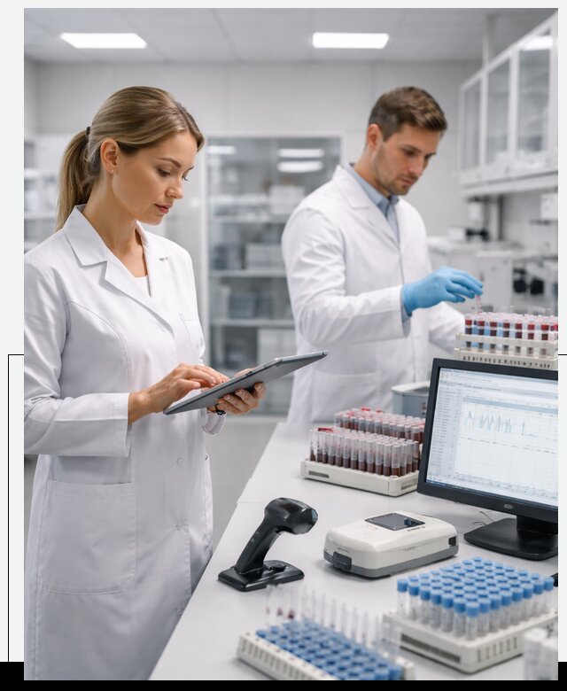 Разработка и внедрение LIMS системы для биотех лабораторий в Арсеньеве