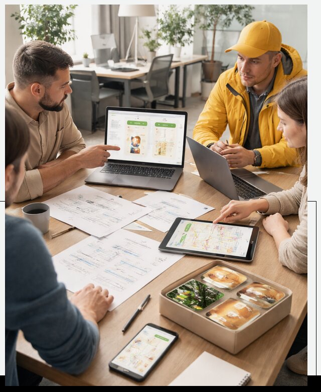 Разработка агрегатора доставки еды в Арсеньеве от 15420 р., АвикейРсн