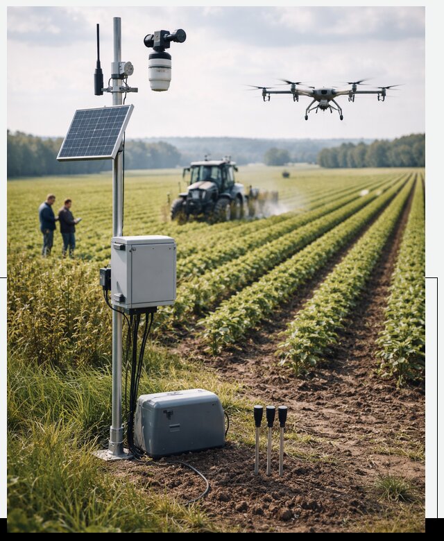 Разработка IoT мониторинга полей в Арсеньеве от 8738 р. | АвикейРсн